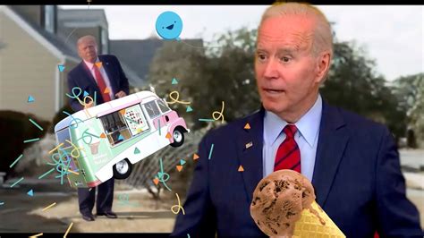 joe biden ice cream truck